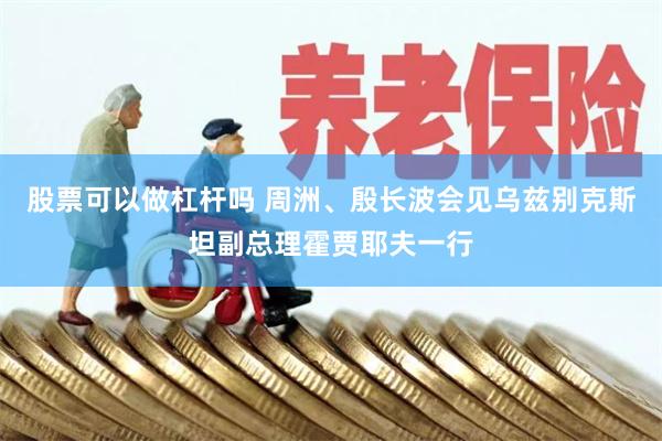 股票可以做杠杆吗 周洲、殷长波会见乌兹别克斯坦副总理霍贾耶夫一行